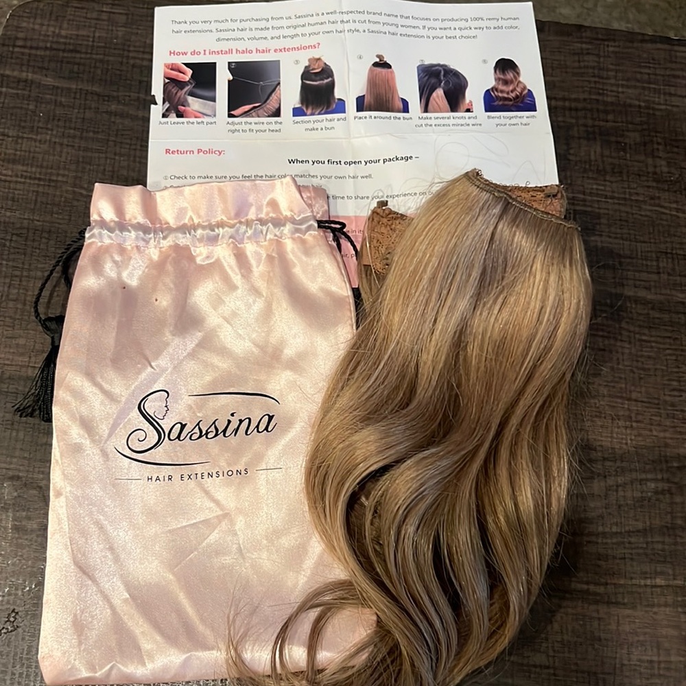 Sassina Halo Human Hair Extension